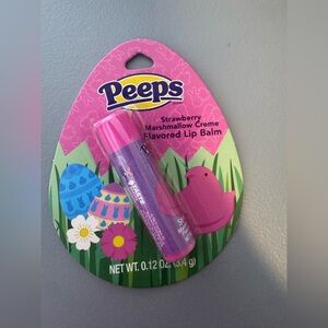 Peeps Strawberry Marshmallow Creme Lip Balm - Pink